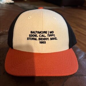 Baltimore Orioles Inspired 1983 Team hat cap